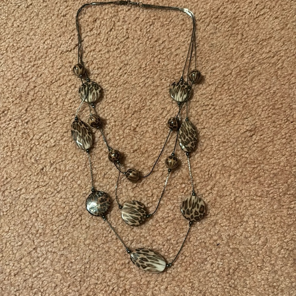Leopard necklace